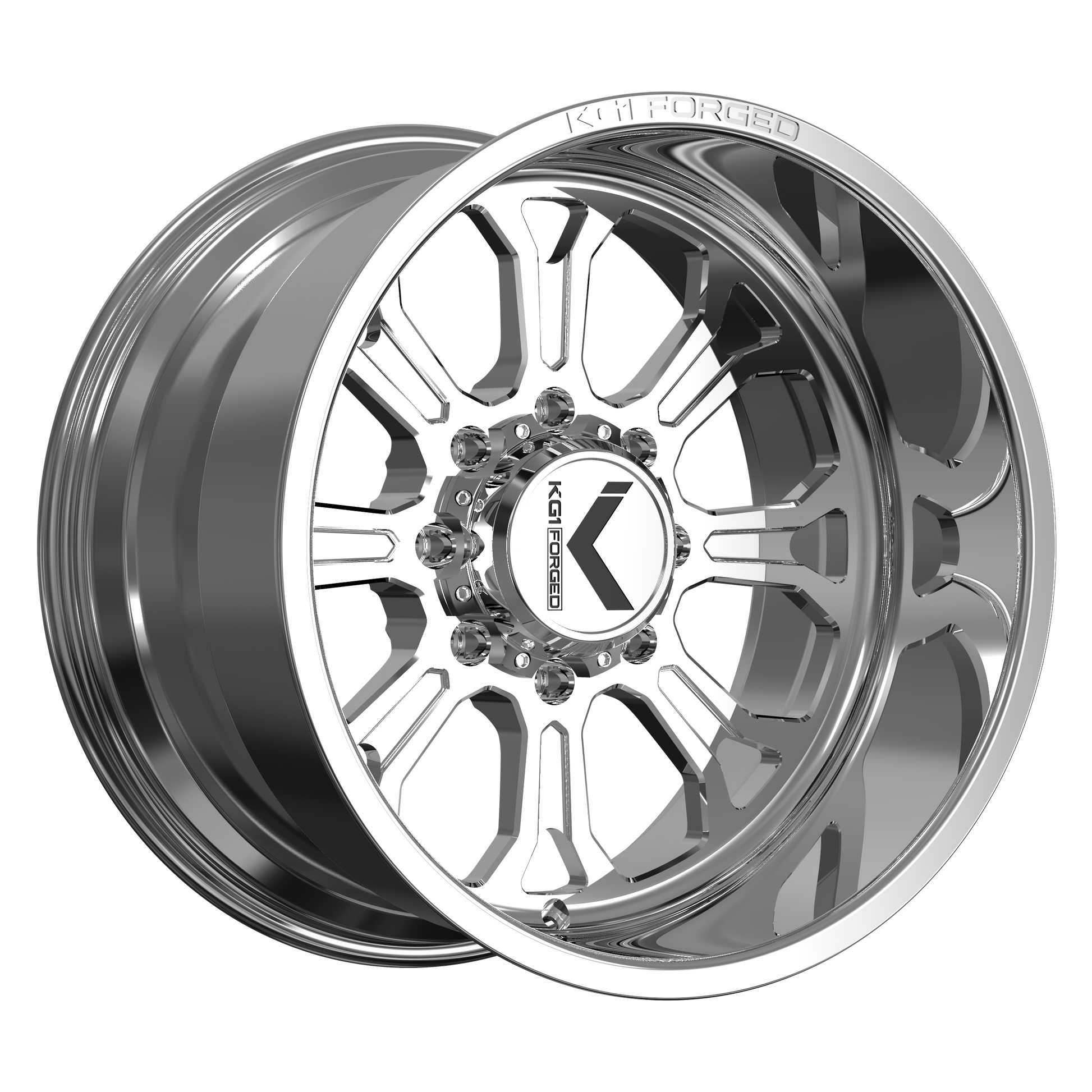 KG1 CHECKMATE CUSTOM WHEEL POLISHED