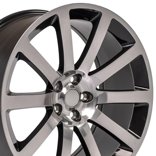 OE Wheels CL02 Wheel Polished with Painted Inlay