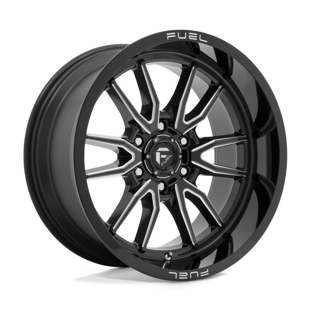 Fuel D761 CLASH GLOSS BLACK MILLED