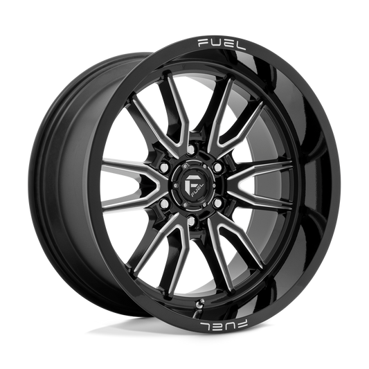 Fuel D761 CLASH GLOSS BLACK MILLED