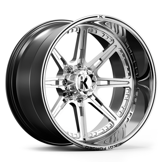 KG1 COMPASS CUSTOM WHEEL POLISHED
