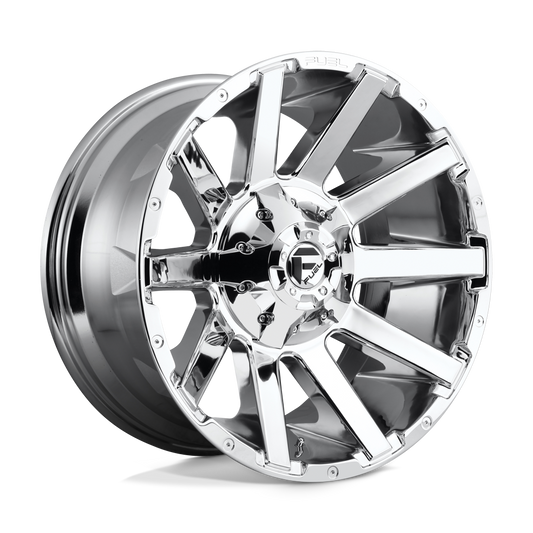 Fuel D614 CONTRA CHROME PLATED