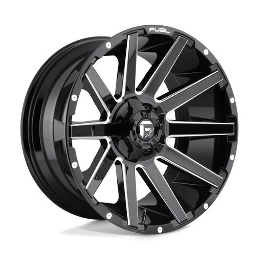 Fuel D615 CONTRA GLOSS BLACK MILLED