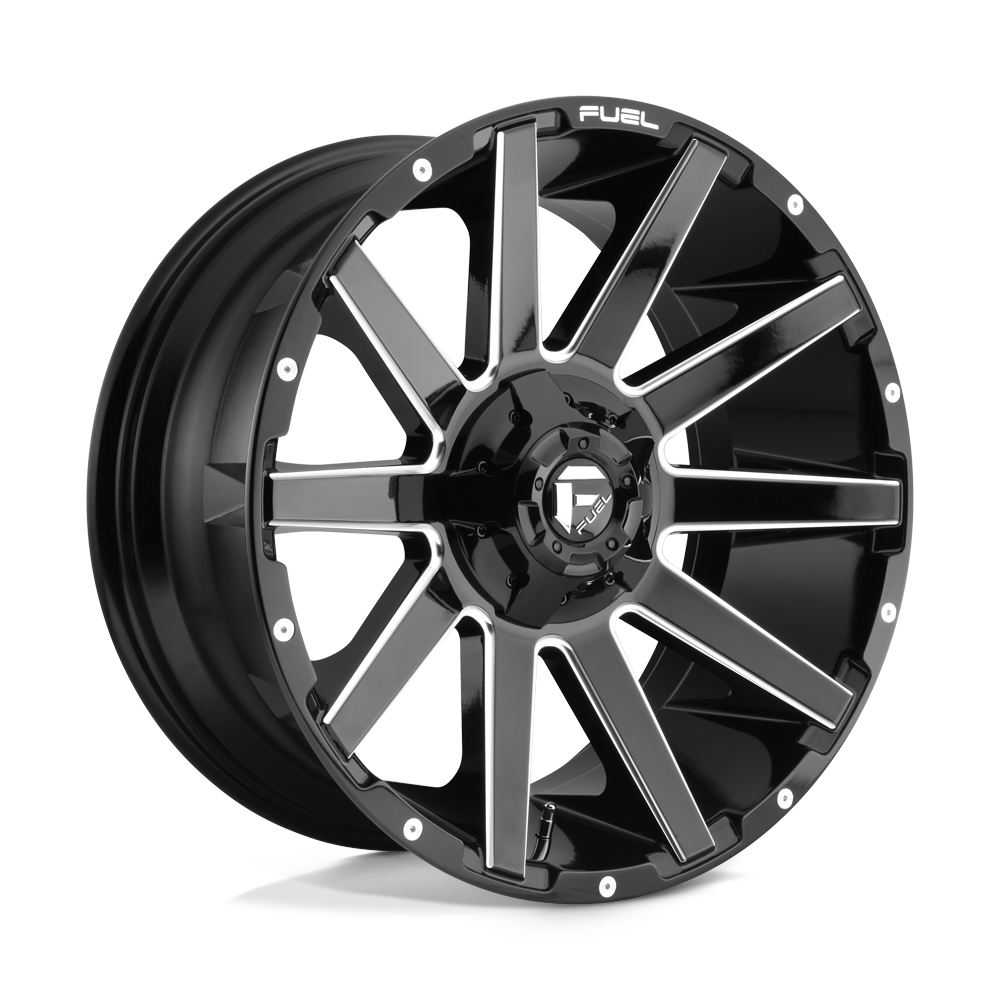 Fuel D615 CONTRA GLOSS BLACK MILLED
