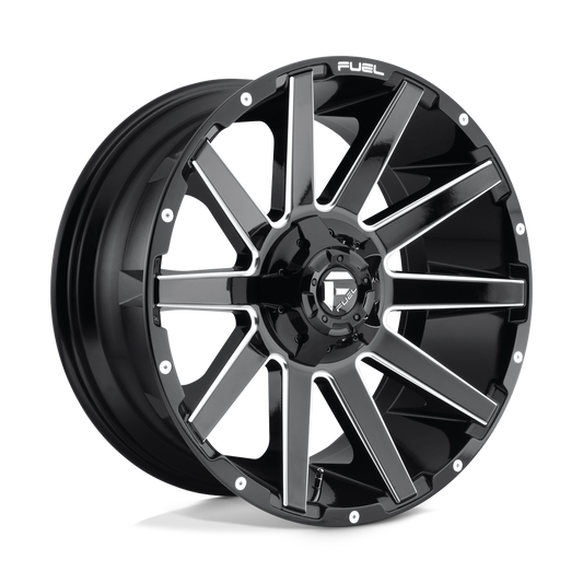 Fuel D615 CONTRA GLOSS BLACK MILLED