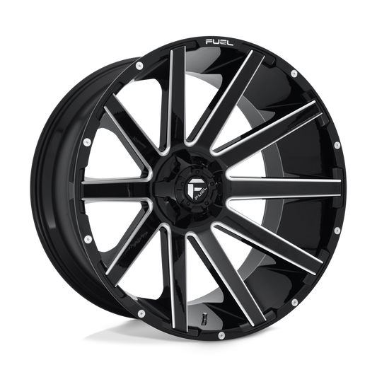Fuel D615 CONTRA GLOSS BLACK MILLED