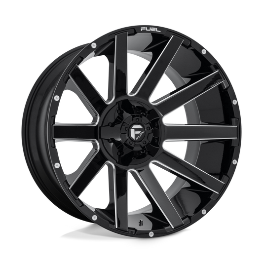Fuel D615 CONTRA GLOSS BLACK MILLED