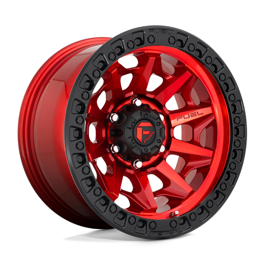 Fuel D695 COVERT CANDY RED BLACK BEAD RING