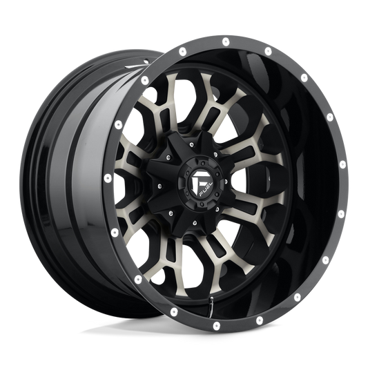Fuel D561 CRUSH GLOSS MACHINED DOUBLE DARK TINT