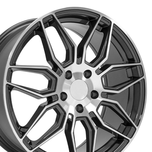 OE Wheels CV03 Gunmetal Machined