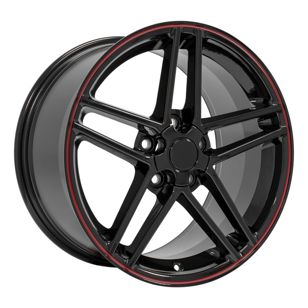 OE WHEELS CV07 18x9.5 5X120.65 56 GLOSS BLACK