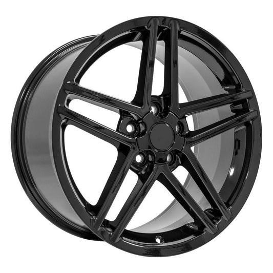 OE WHEELS CV07 19x10 5X120.65 65 GLOSS BLACK