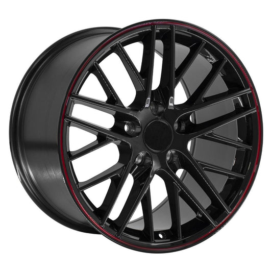 OE WHEELS CV08 18x10.5 5X120.65 56 GLOSS BLACK