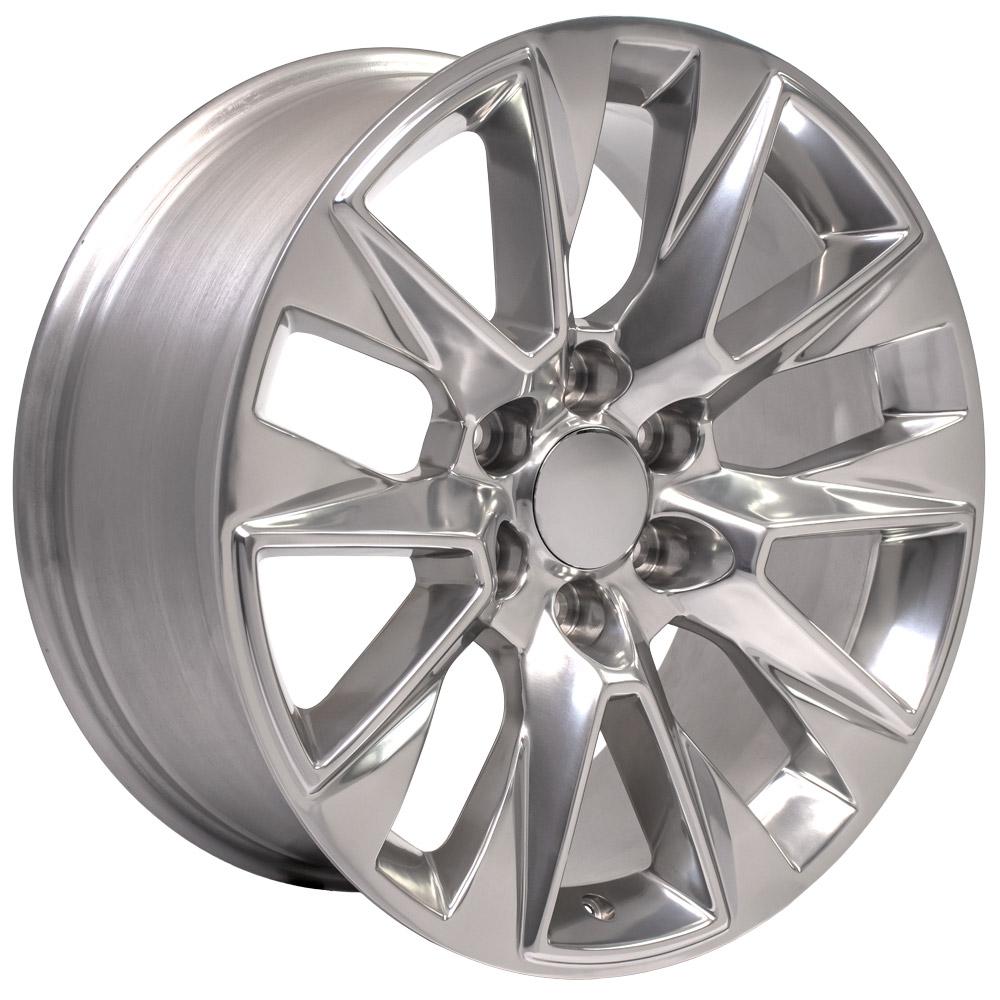 OE WHEELS CV26 20x9 6X139.7 28 POLISHED