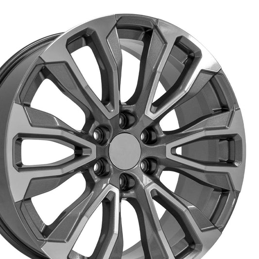 OE Wheels CV30 Gunmetal Machined