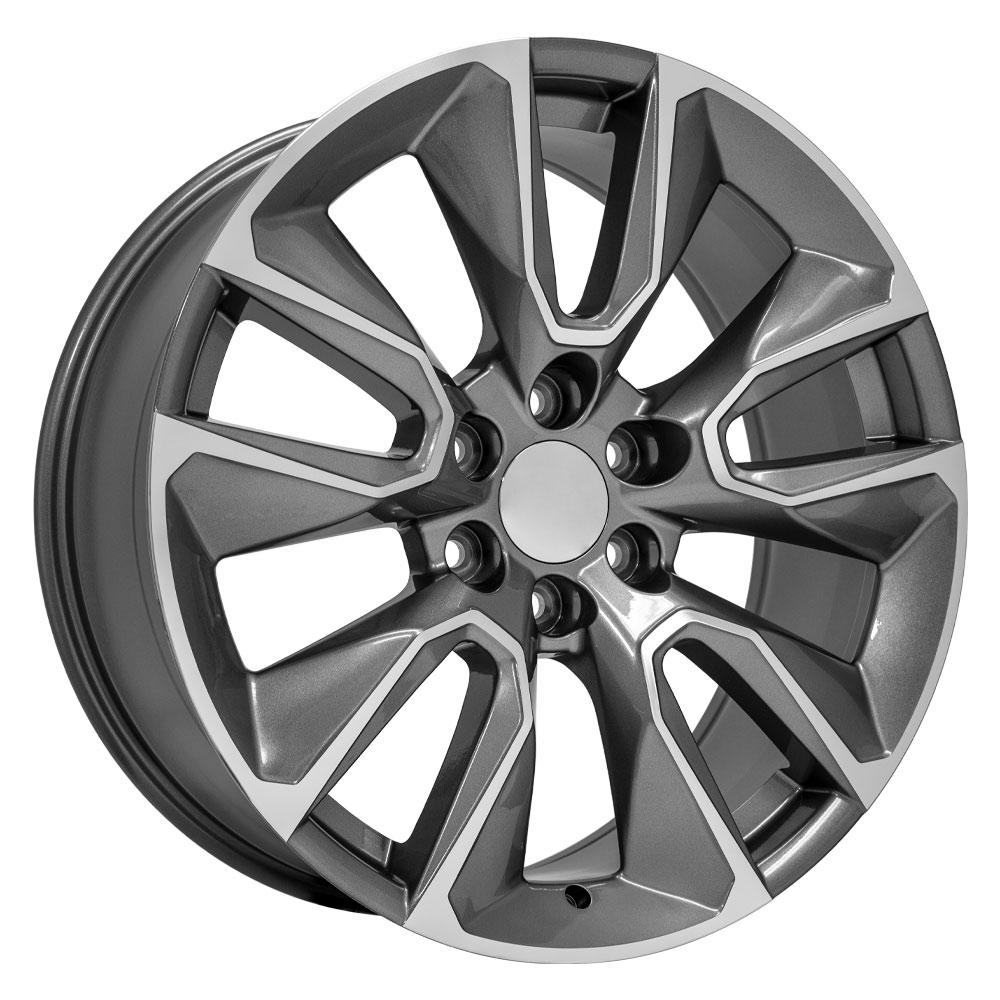 OE WHEELS CV32 22x9 6X139.7 28 GUNMETAL