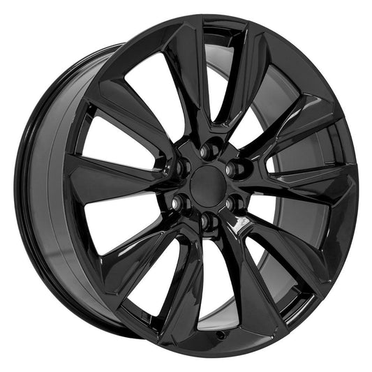 OE WHEELS CV32 24x10 6X139.7 28 GLOSS BLACK
