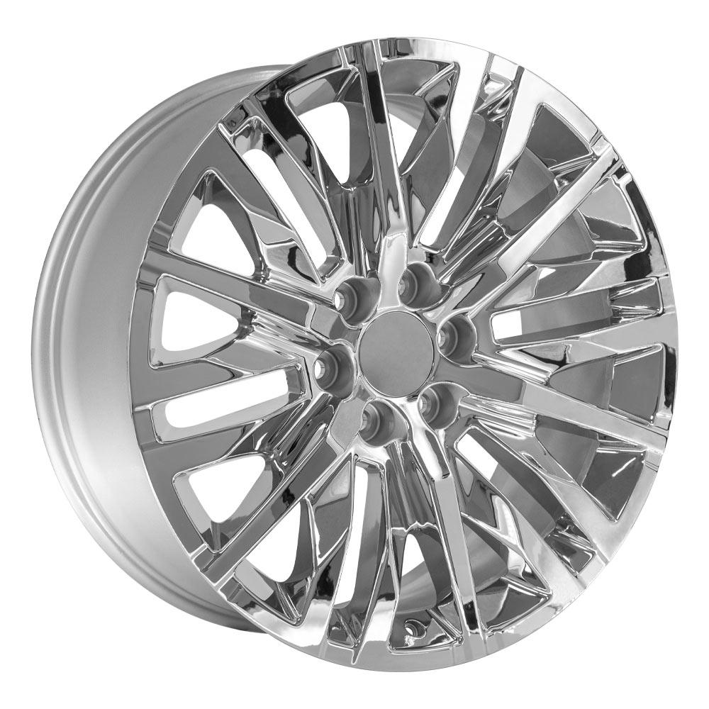 OE WHEELS CV33 22x9 6X139.7 28 CHROME