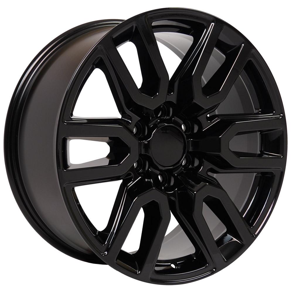 OE WHEELS CV36 20x9 6X139.7 24 GLOSS BLACK
