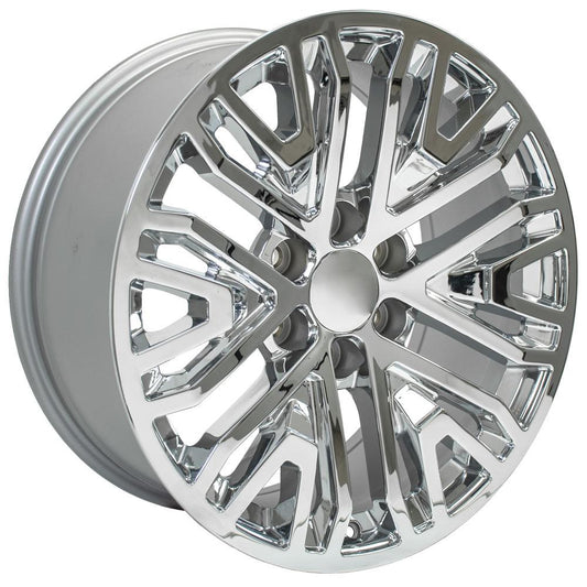 OE WHEELS CV37 20x9 6X139.7 28 CHROME