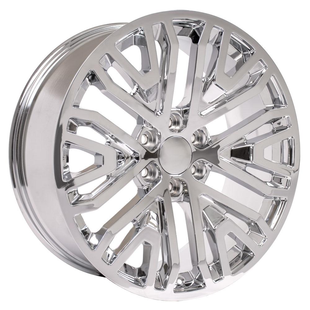 OE WHEELS CV37 22x9 6X139.7 28 CHROME