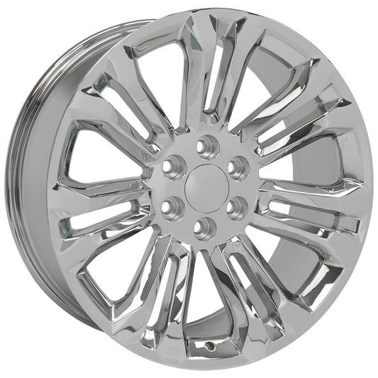 OE WHEELS CV43 22x9 6X139.7 24 CHROME