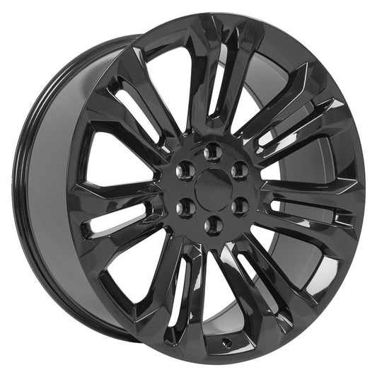 OE WHEELS CV43 24x10 6X139.7 24 GLOSS BLACK