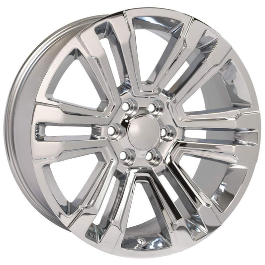 OE WHEELS CV44 22x9 6X139.7 24 CHROME