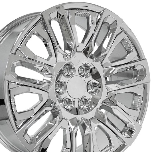 OE Wheels CV57 Wheel Chrome with Chrome Insert
