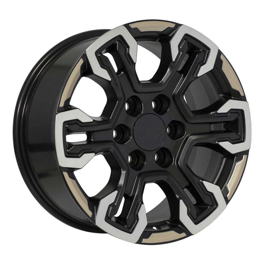 OE WHEELS CV65 18x8.5 6X139.7 26 GLOSS BLACK