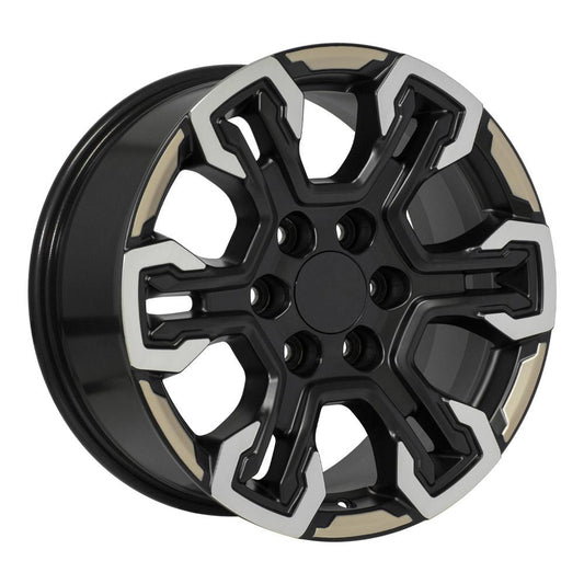OE WHEELS CV65 18x8.5 6X139.7 26 GLOSS BLACK