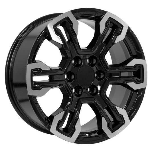 OE WHEELS CV65 20x9 6X139.7 26 GLOSS BLACK