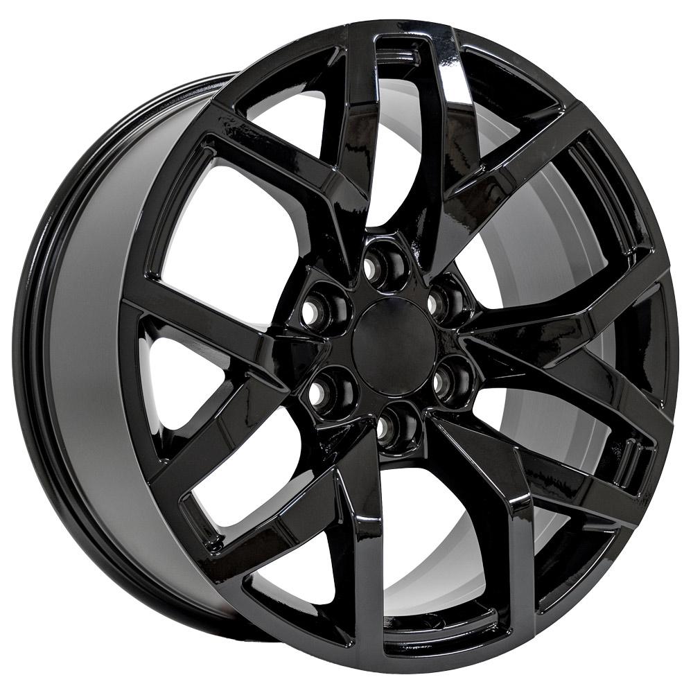 OE WHEELS CV66 20x9 6X139.7 28 GLOSS BLACK