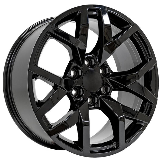 OE WHEELS CV66 20x9 6X139.7 28 GLOSS BLACK