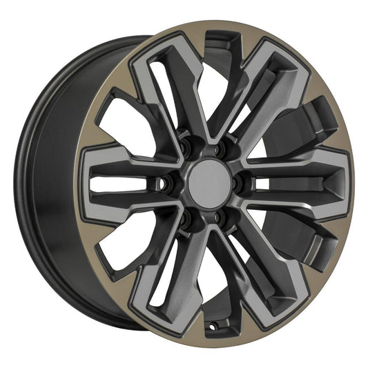 OE WHEELS CV69 20x9 6X139.7 26 GUNMETAL