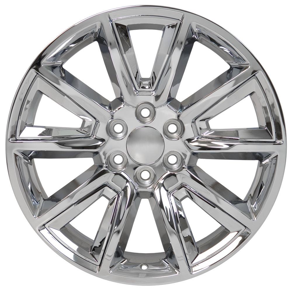 OE WHEELS CV73 20x8.5 6X139.7 24 CHROME