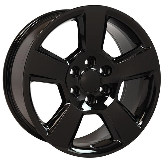 OE WHEELS CV76 20x9 6X139.7 27 GLOSS BLACK