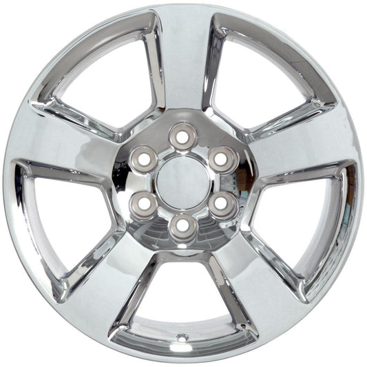 OE WHEELS CV76 20x9 6X139.7 27 CHROME