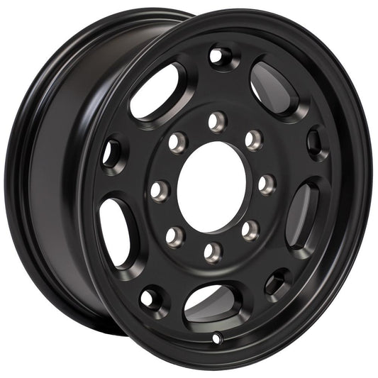 OE WHEELS CV82 16x6.5 8X165.1 28 SATIN BLACK