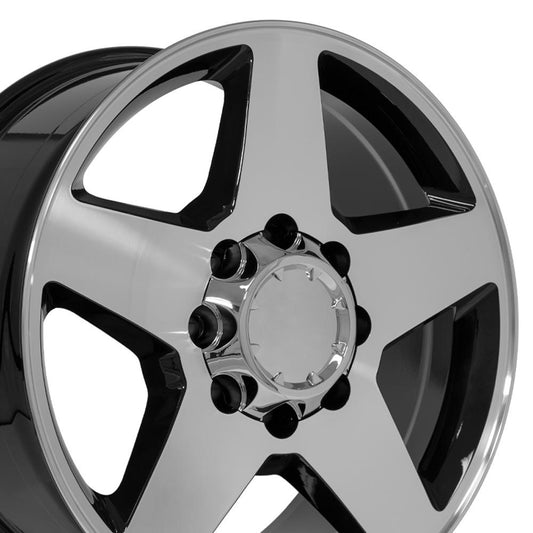 OE Wheels CV91 Black Machined
