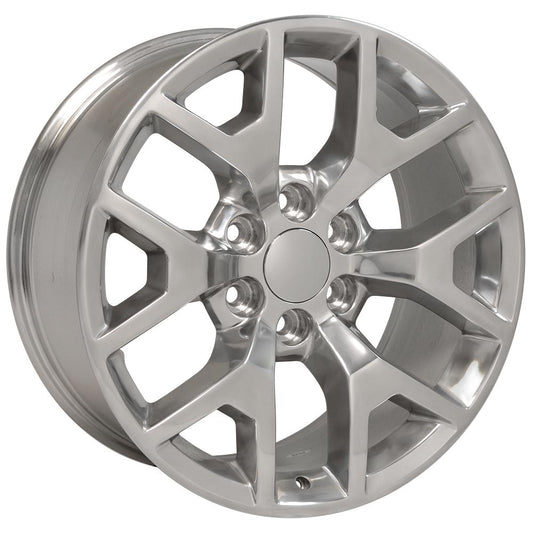 OE WHEELS CV92 20x9 6X139.7 27 POLISHED