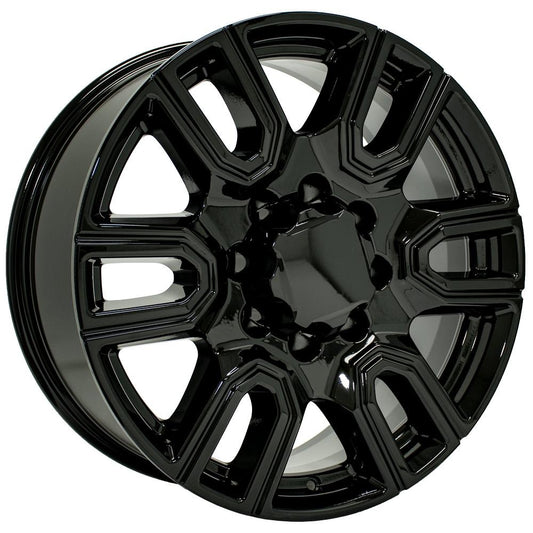 OE WHEELS CV96 20x8.5 8X165.1 12 GLOSS BLACK
