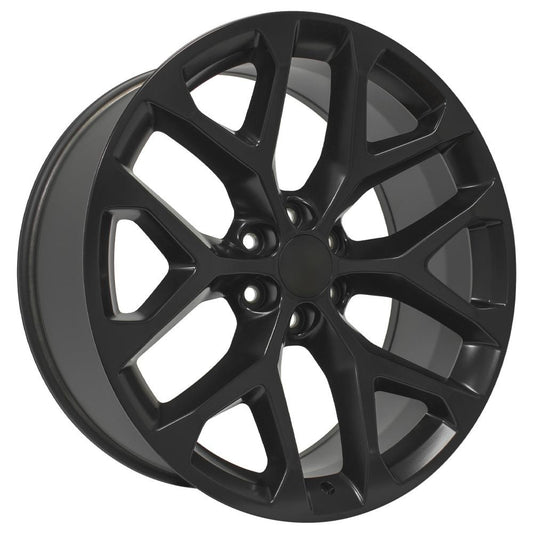OE WHEELS CV98 24x10 6X139.7 24 SATIN BLACK