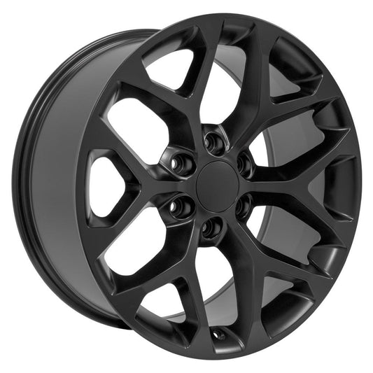 OE WHEELS CV98 20x9 6X139.7 24 SATIN BLACK