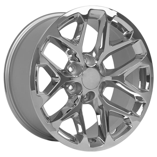 OE WHEELS CV98 20x9 6X139.7 24 CHROME