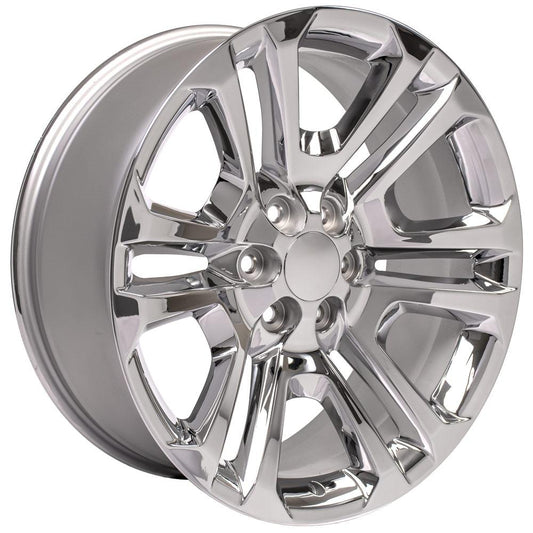 OE WHEELS CV99 22x9 6X139.7 24 CHROME