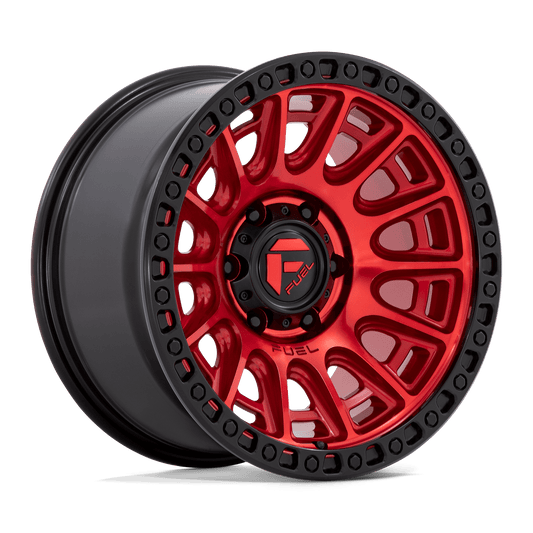 Fuel D834 CYCLE CANDY RED WITH BLACK RING