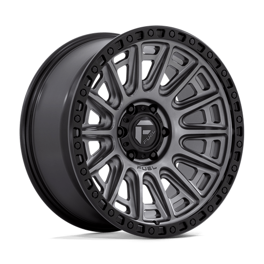 Fuel D835 CYCLE MATTE GUNMETAL WITH BLACK RING