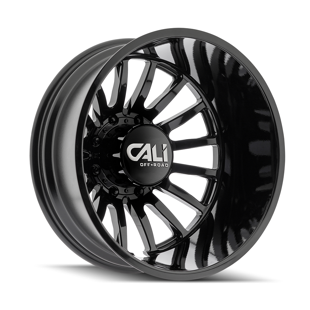 Cali Off-Road Summit Dually 9110D Outer Custom Wheel Gloss Black