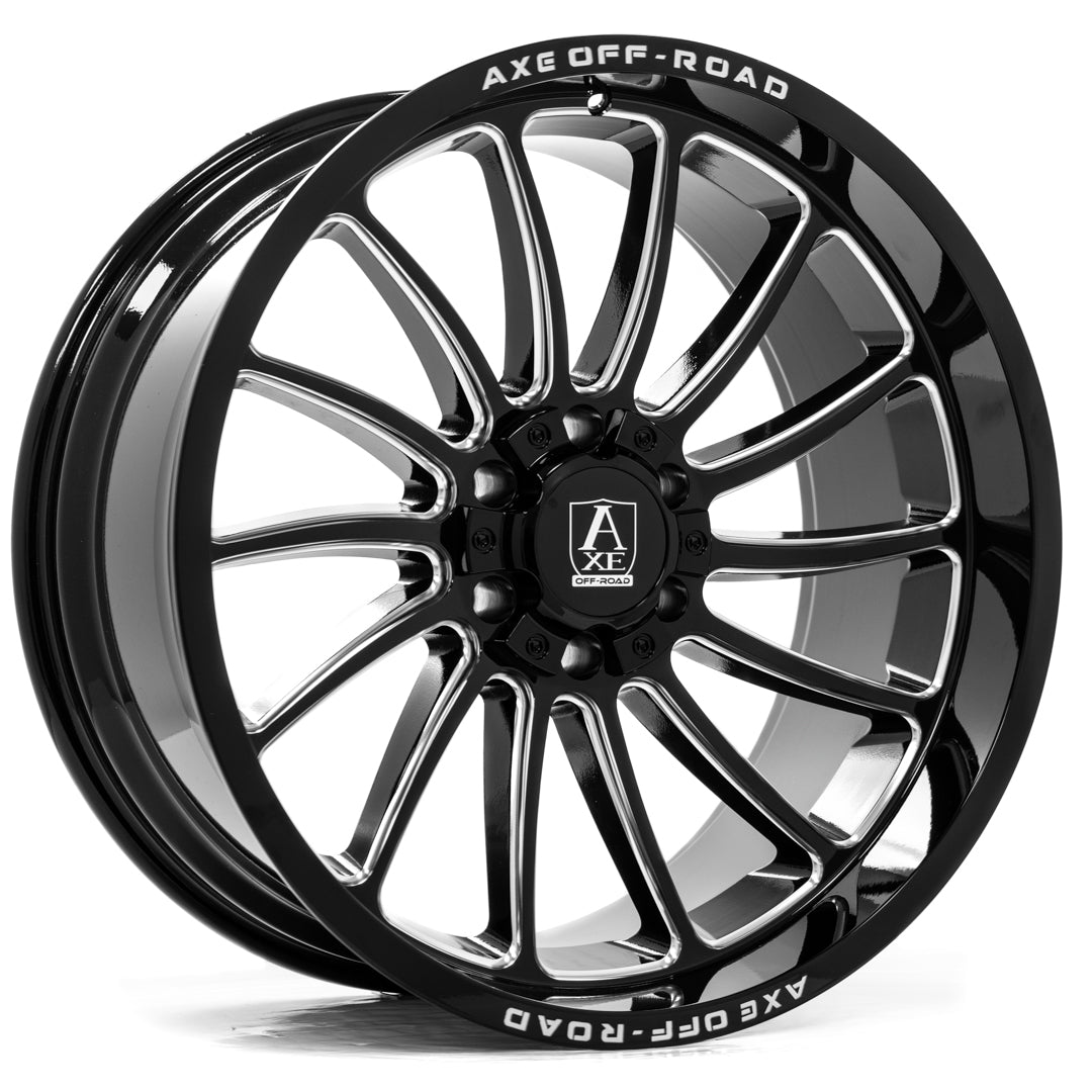 Axe CHRONUS Custom Wheel Gloss Black Milled